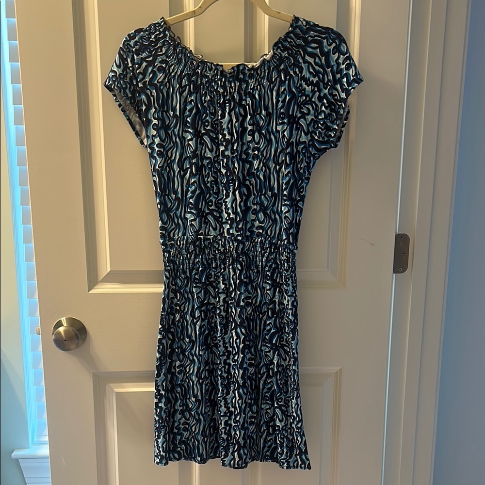 Lilly Pulitzer Blue and White Dress